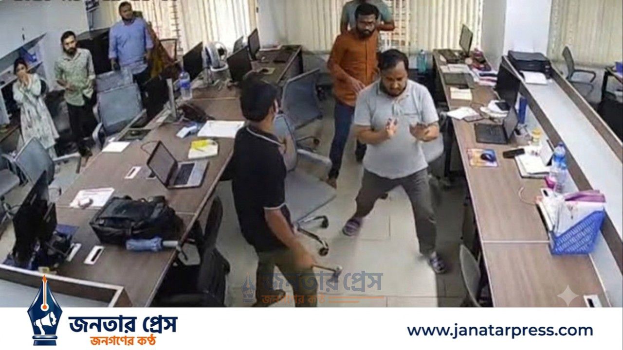 ২ কোটি টাকা চাঁদা না পেয়ে ডিডিএন অফিসে। 