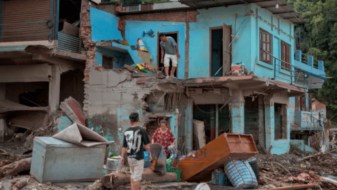 নেপাল-তিব্বতে বন্যায় মৃতের সংখ্যা ছাড়াল ১ হাজার